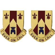 115th Field Artillery Regiment Unit Crest (Ever on Call)